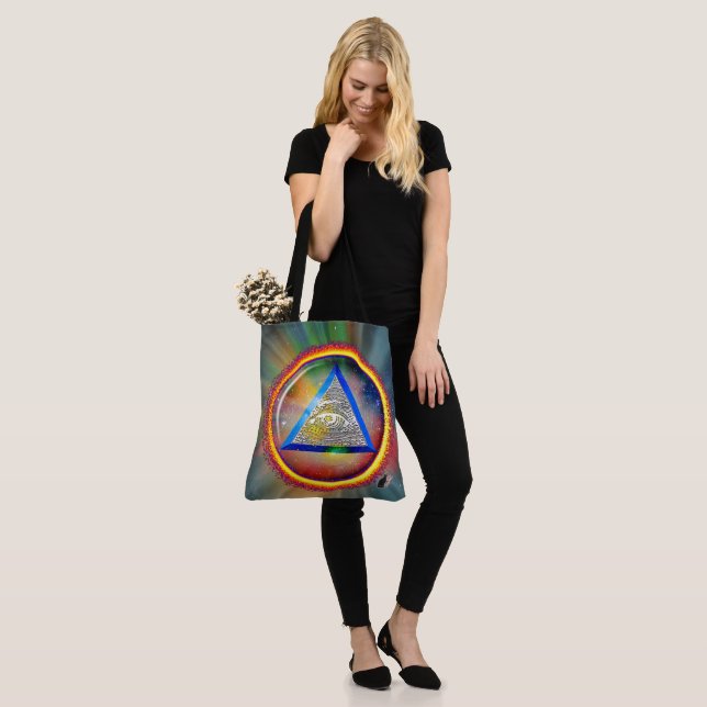 Lens of Providence Tote Bag (On Model)