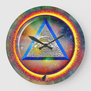 Lens Of Providence Wall Clock