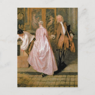 L'Enseigne de Gersaint, 1720 Postcard