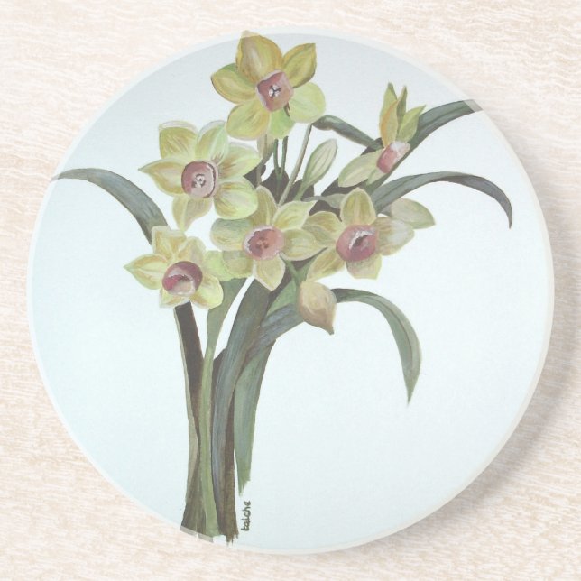 Lent Lily Coaster (Front)
