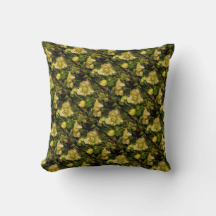 Lenten Rose Hellebores Cushion