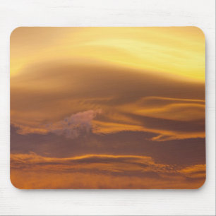 Lenticular cloud at sunset mouse pad