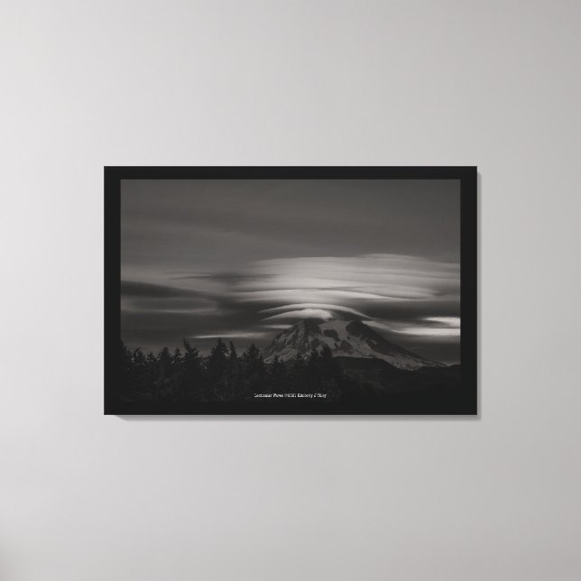 Lenticular Waves Canvas Print (Front)