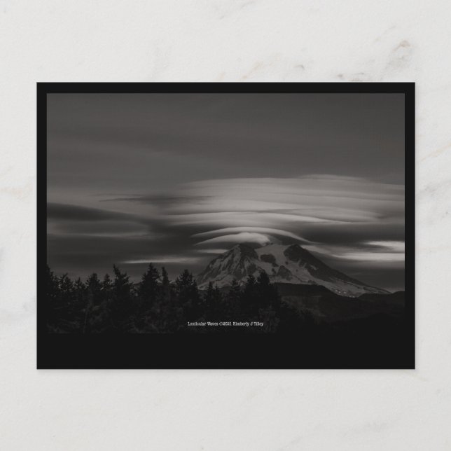 Lenticular Waves Postcard (Front)