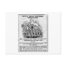 Lent's Great National Circus Advertisement
