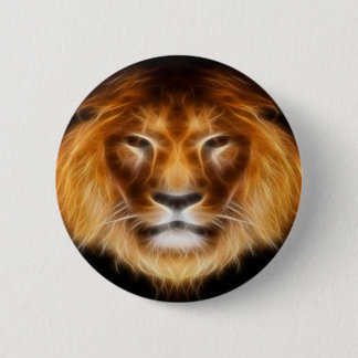 Leo 6 Cm Round Badge