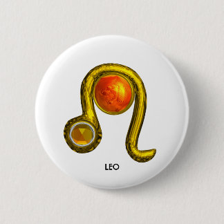 LEO 6 CM ROUND BADGE