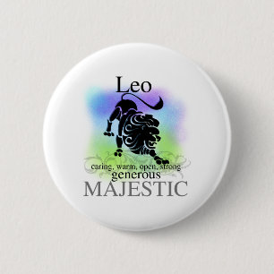 Leo About You 6 Cm Round Badge