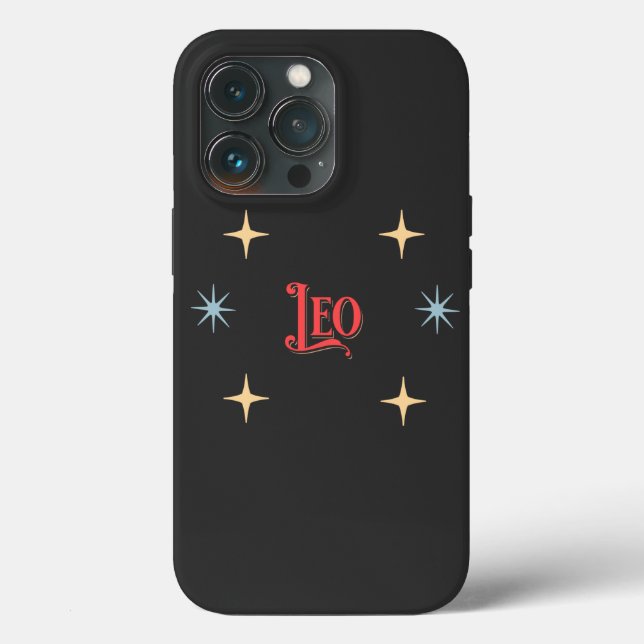 Leo Astrological Sign  Case-Mate iPhone Case (Back)