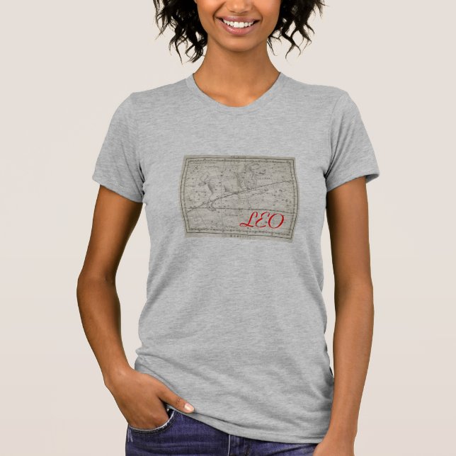 Leo Astrological sign T-Shirt (Front)