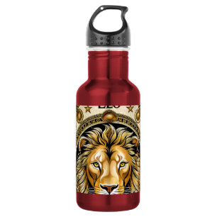 Leo astrology sign 532 ml water bottle