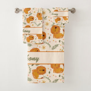Leo Baby Luxurious Towels for Your Little Lion