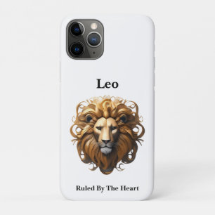 Leo Birth Sign, Lion, Ruled By The Heart,  Case-Mate iPhone Case