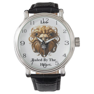 Leo Birth Sign, Lion, Ruled By The Heart,  Watch
