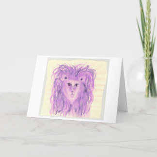 Leo Birthday Card