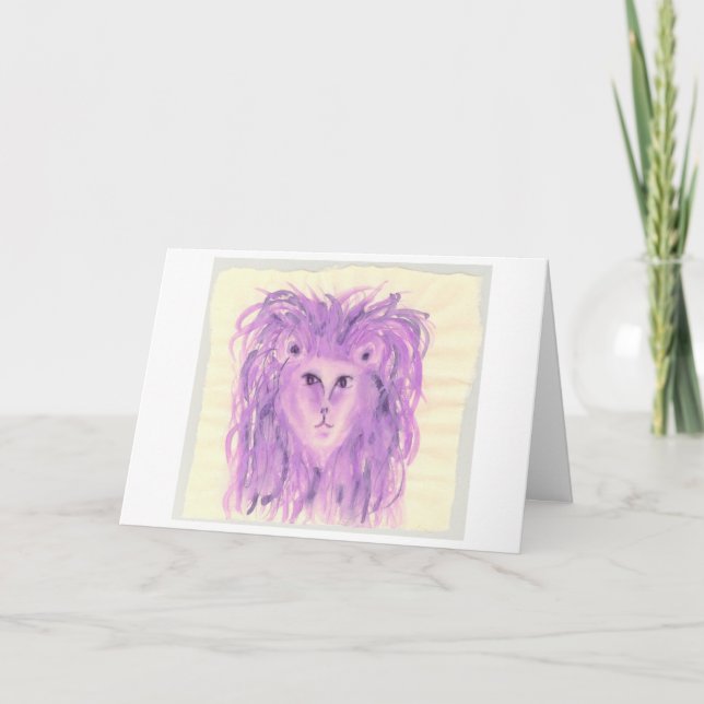 Leo Birthday Card (Front)