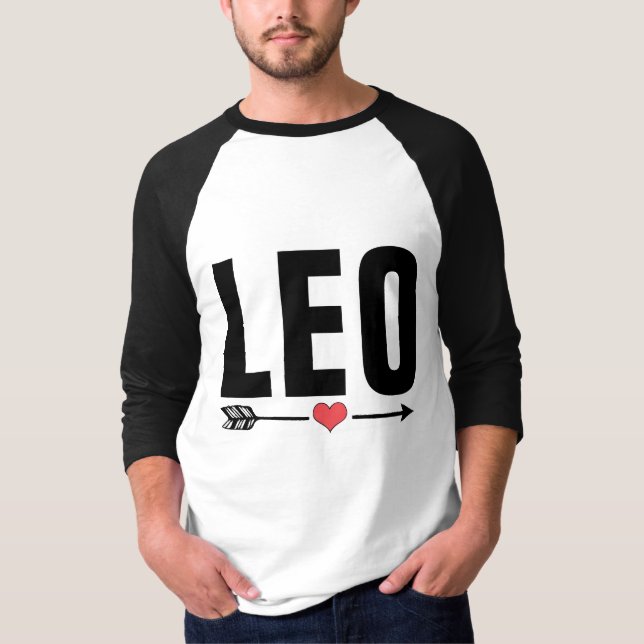 LEO Birthday T-Shirts (Front)