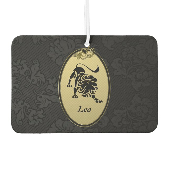 Leo Car Air Freshener (Front)