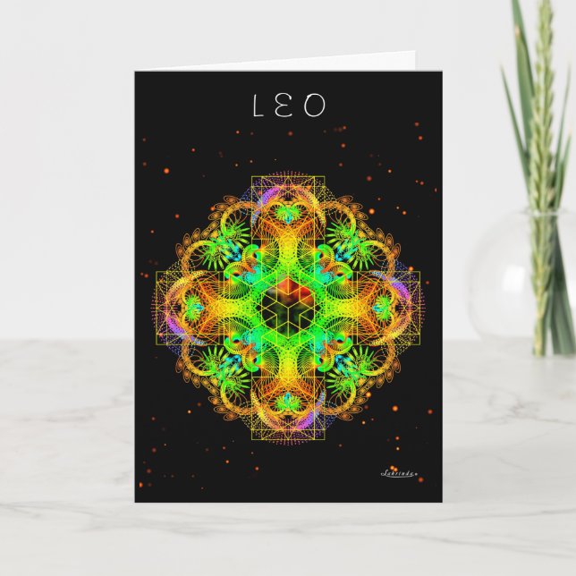 Leo Card (Front)