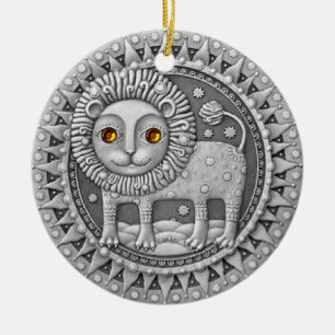 Leo Coin ornament