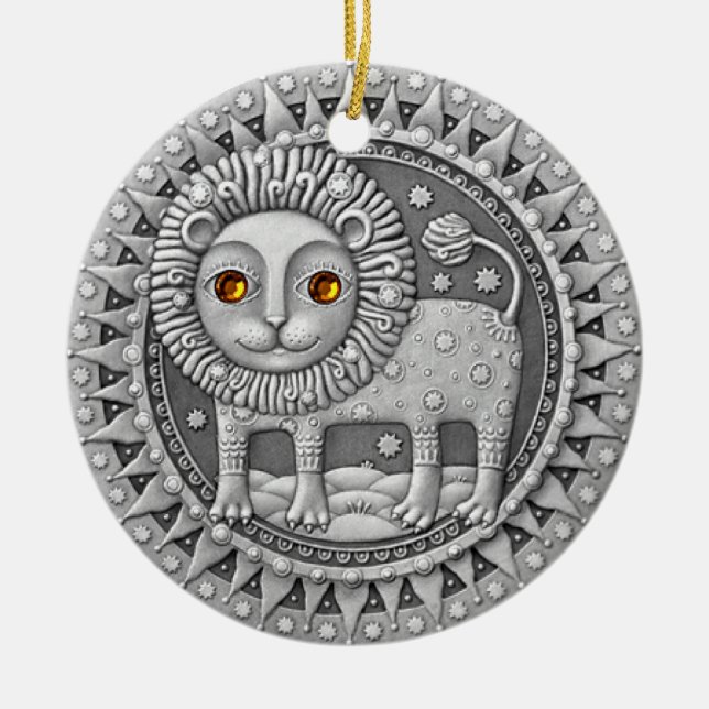 Leo Coin ornament (Front)