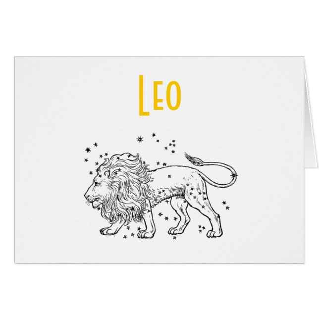 Leo Constellation (Front Horizontal)