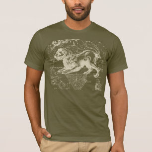 Leo Constellation Hevelius 1690 July23 - August 22 T-Shirt