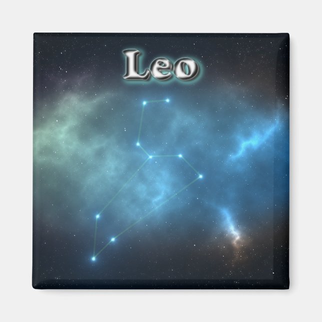 Leo constellation magnet (Front)