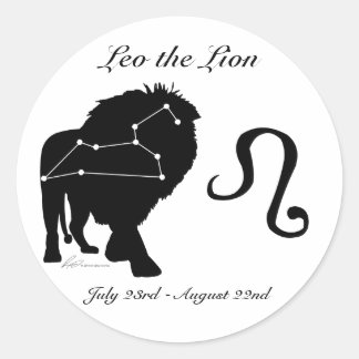 Leo Constellation/Zodiac Stickers