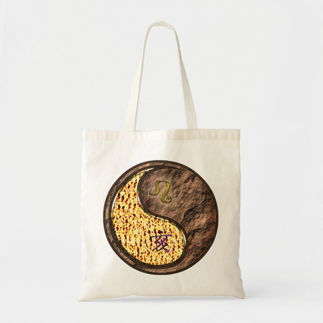 Leo & Earth Boar Tote Bag (Front)