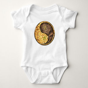 Leo & Earth Monkey Baby Bodysuit