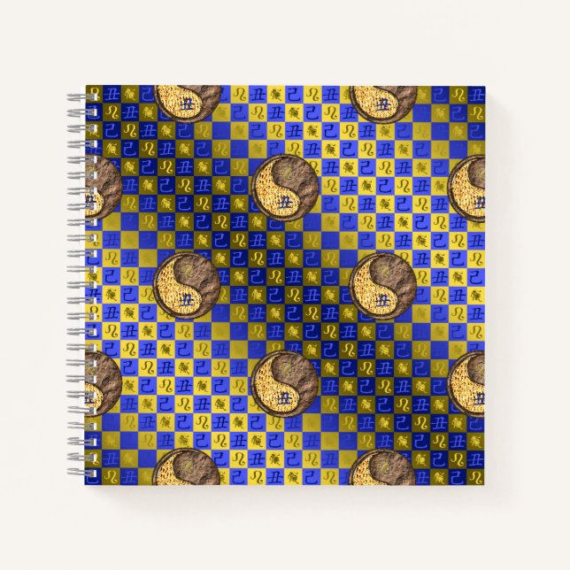 Leo & Earth Ox Notebook (Front)