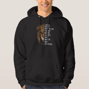 Leo Facts Saying Astrology Horoscope Birthday Hoodie