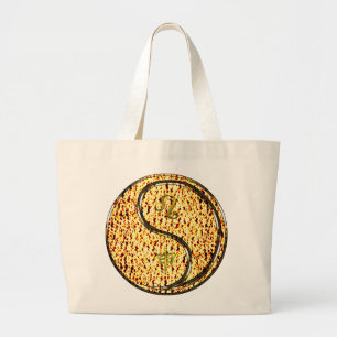 Leo & Fire Monkey Large Tote Bag