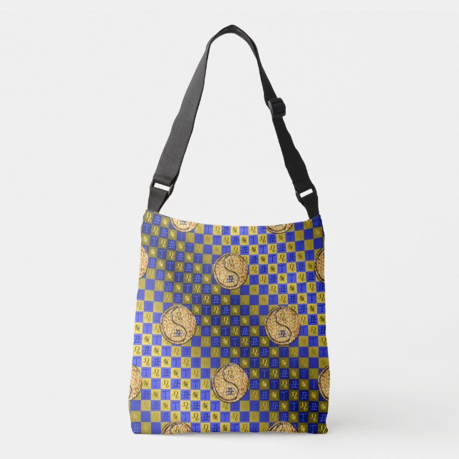 Leo & Fire Ox Crossbody Bag (Front)
