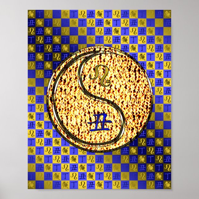 Leo & Fire Ox Poster (Front)