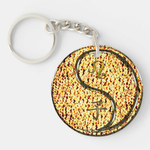 Leo & Fire Rat Key Ring