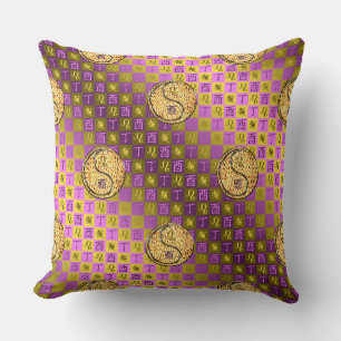 Leo & Fire Rooster Cushion