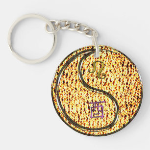 Leo & Fire Rooster Key Ring