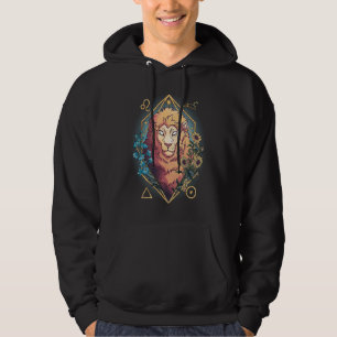 Leo For Women Confident Leo Zodiac Sign Regal Leo Hoodie