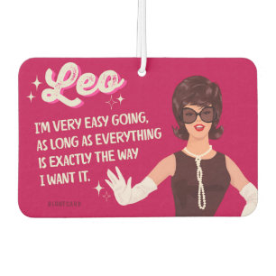Leo funny Horoscope   Car Air Freshener
