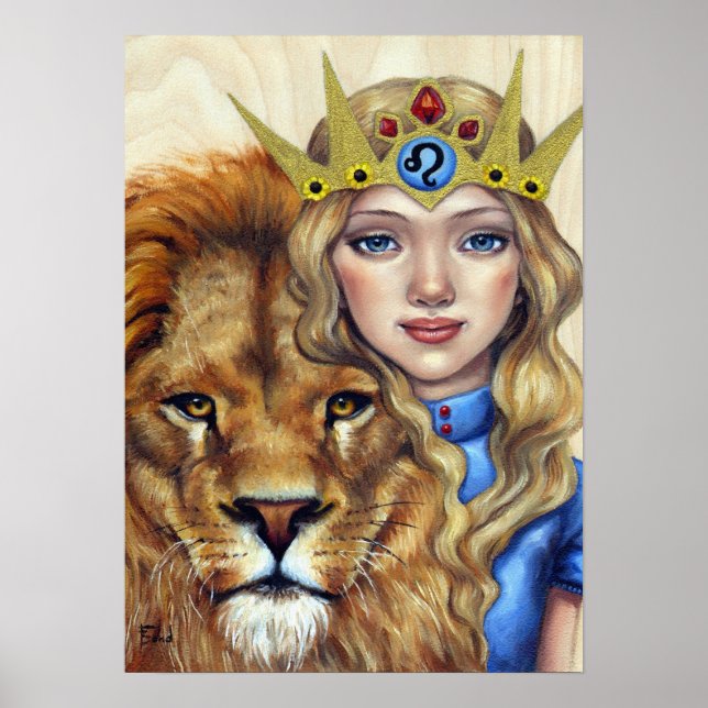 Leo Girl Poster (Front)