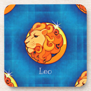 leo horoscope coaster