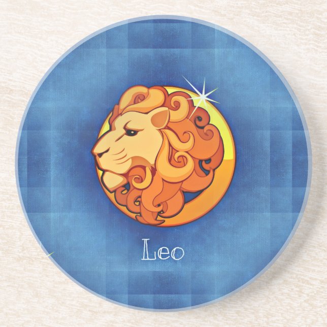 leo horoscope coaster (Front)
