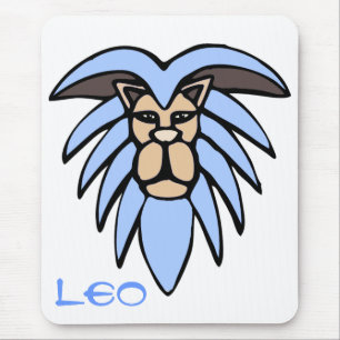 Leo Horoscope mouse pad