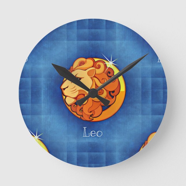 leo horoscope round clock (Front)