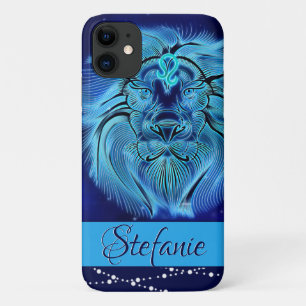 Leo in Dark Blue Case-Mate iPhone Case