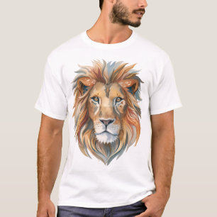 Leo in Golden Watercolors T-Shirt