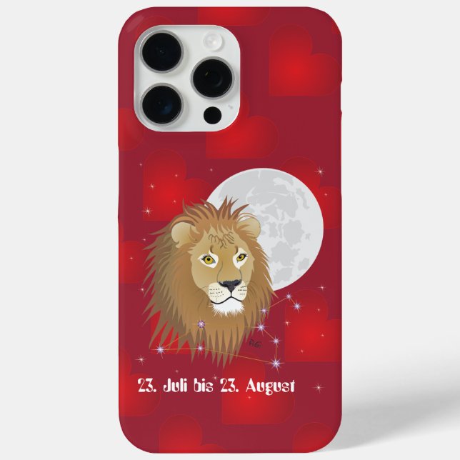 Leo July 23 - August 22 Apple iPhone Cases (Back)