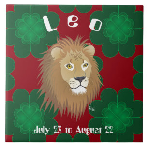 Leo July 23 to August 22 Tile